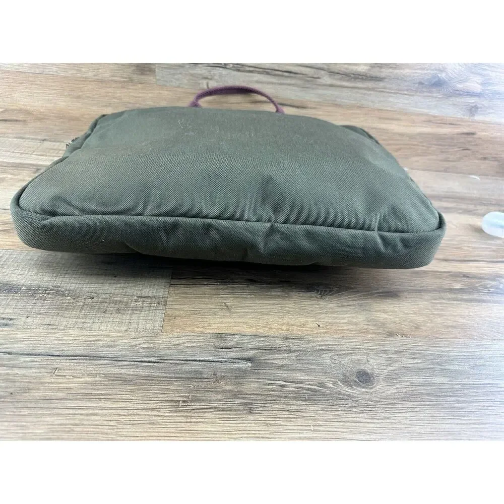 L.L. Bean Laptop Bag 14*12 Brown Used Scratches
